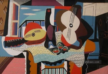  1924 Galerie - Mandoline et guitare 1924 cubisme Pablo Picasso